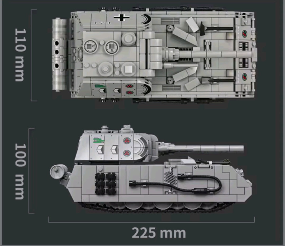Tanque maus lego